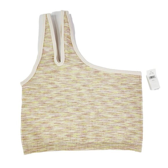 NEW American Eagle Ribbed Seamless One Shoulder Sports Bra Size Small - Picture 1 of 6